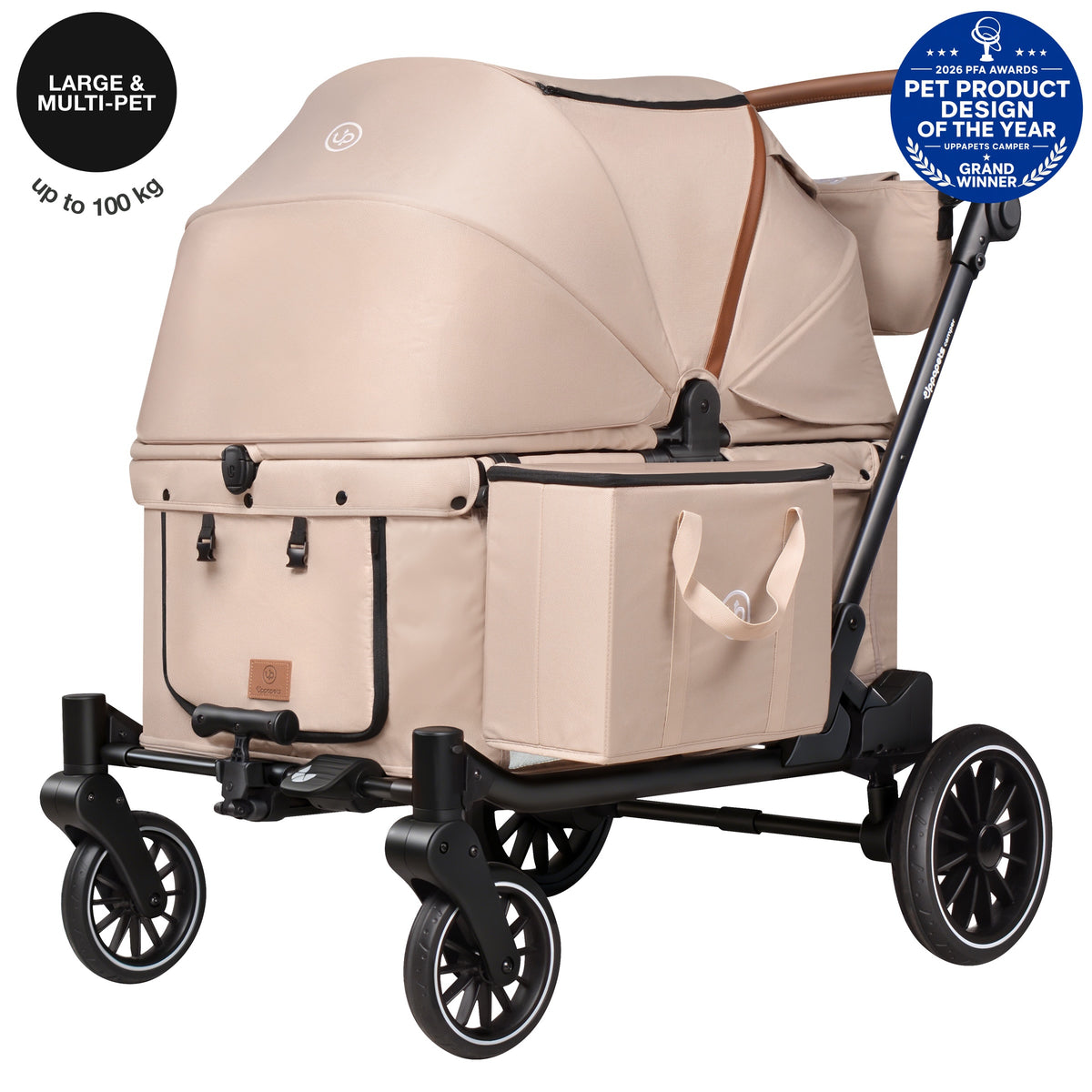 Camper Max Pet Stroller - Beige