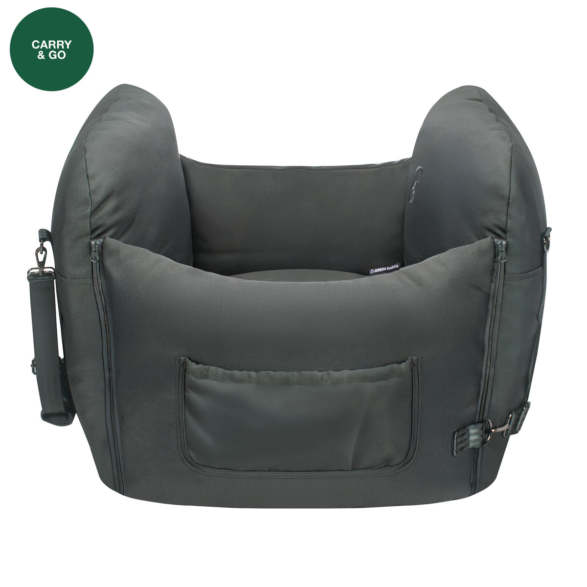 Anne ISOFIX Pet Car Seat - Stormy Gray