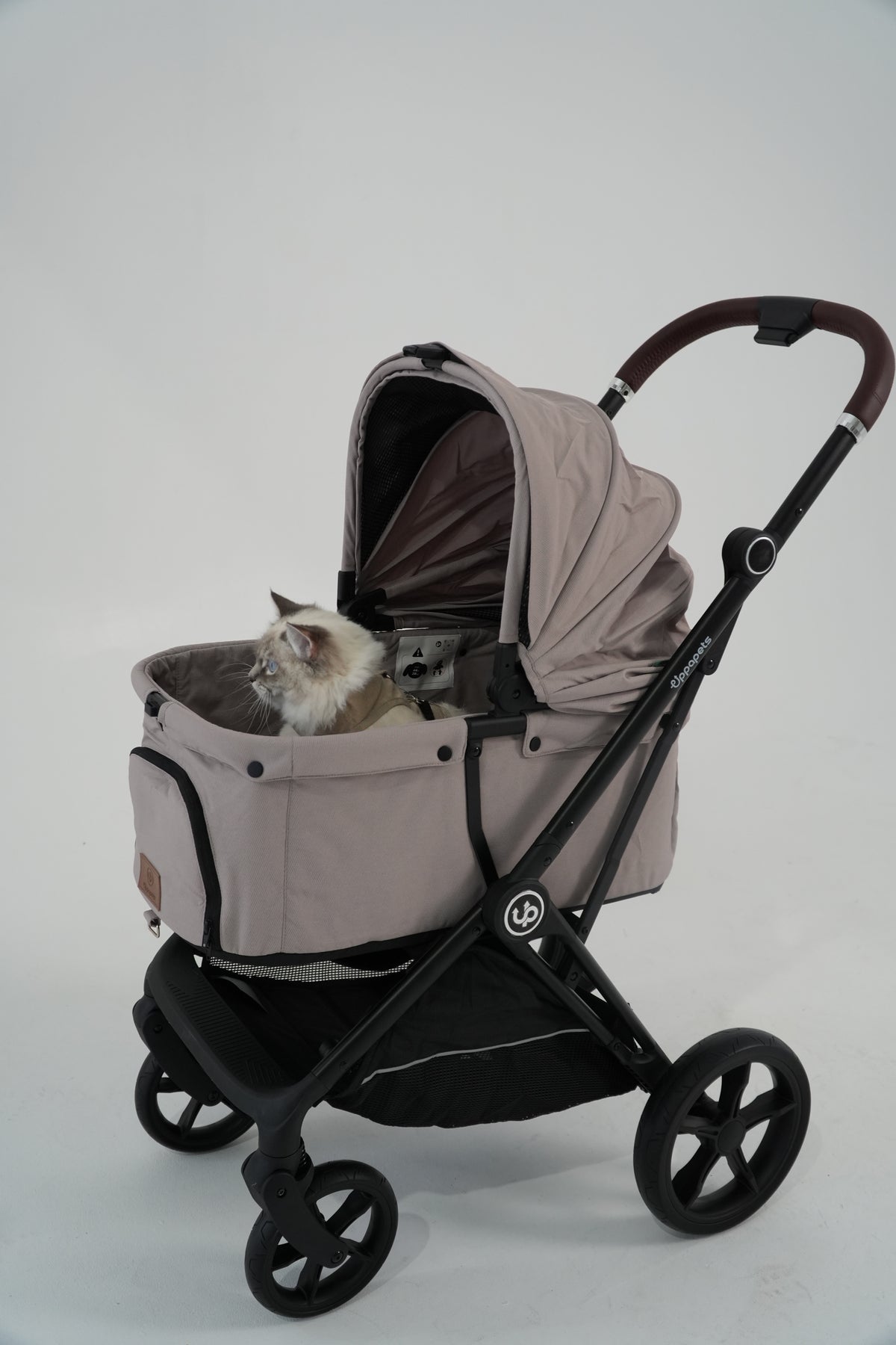 Nero Plus Pet Stroller - Beige