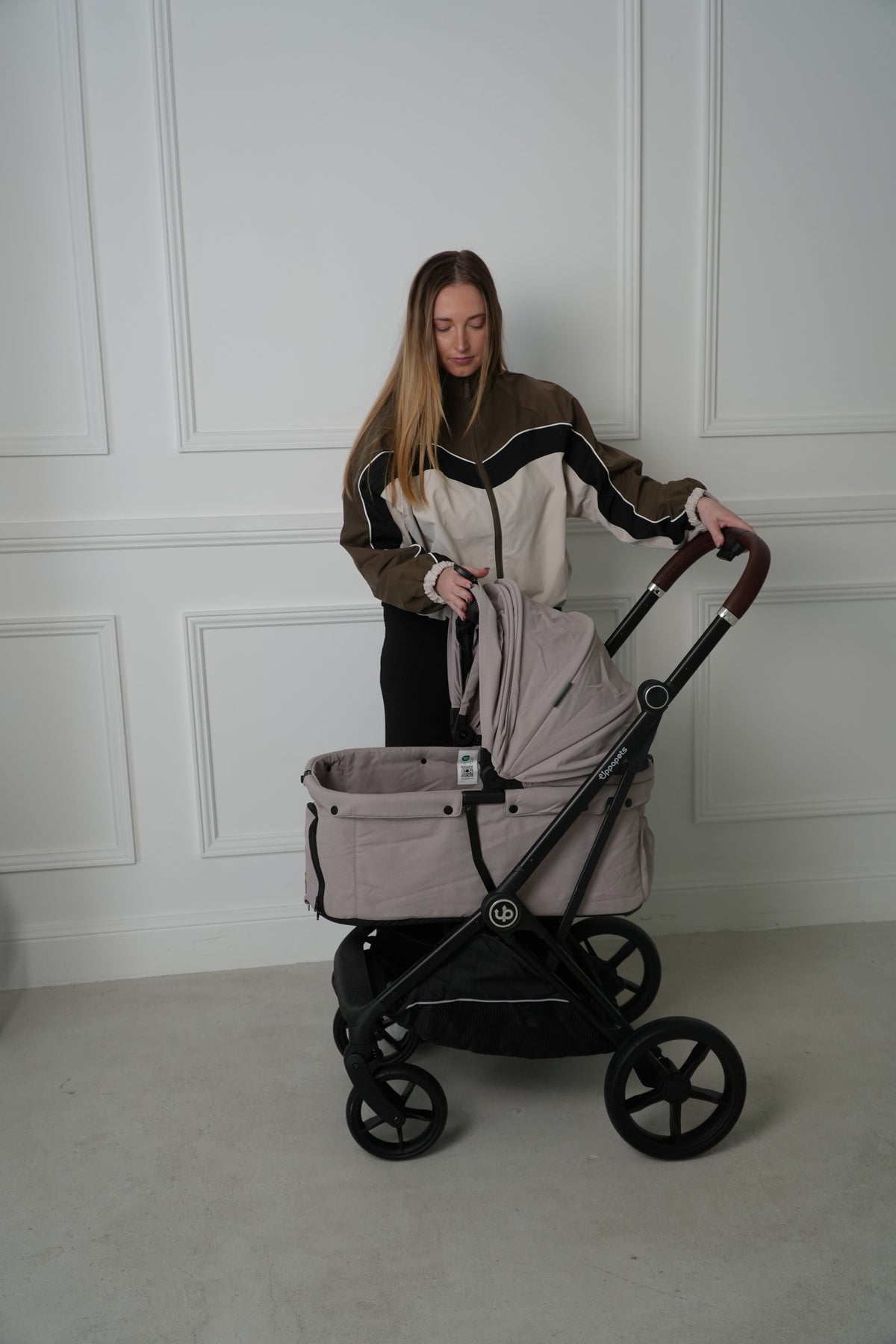 Nero Plus Pet Stroller - Beige