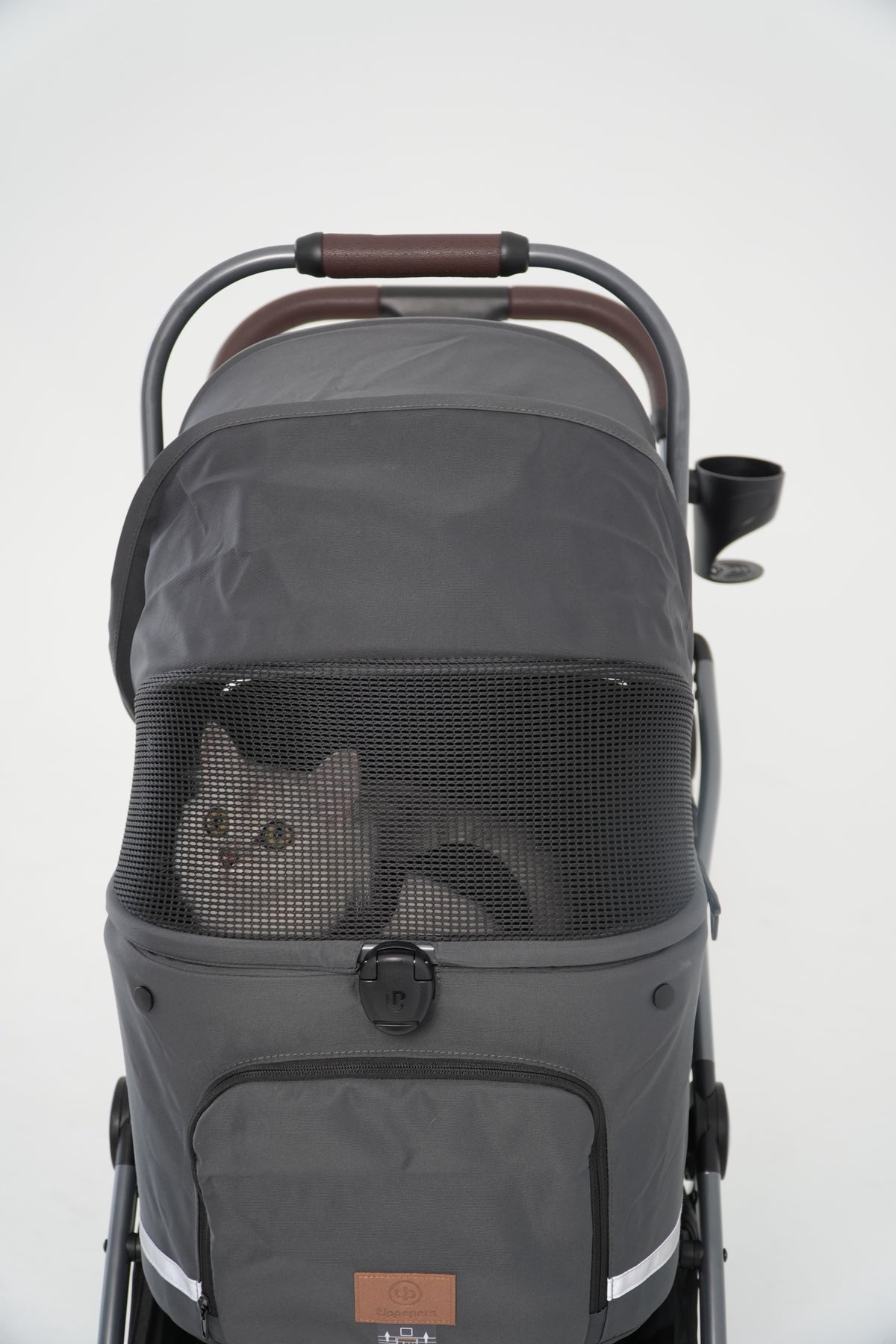 Flander 2-in-1 Pet Stroller - Charcoal