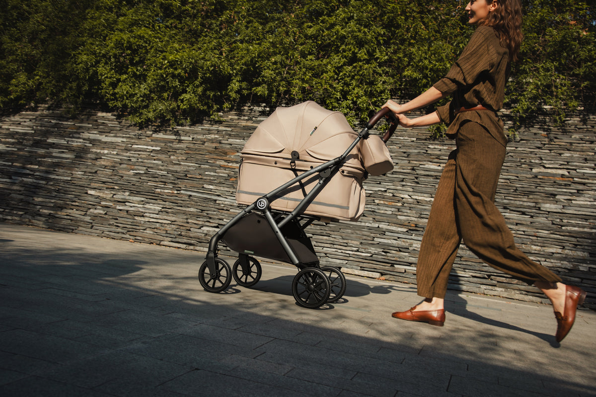 Hybrid Pet Stroller - Beige