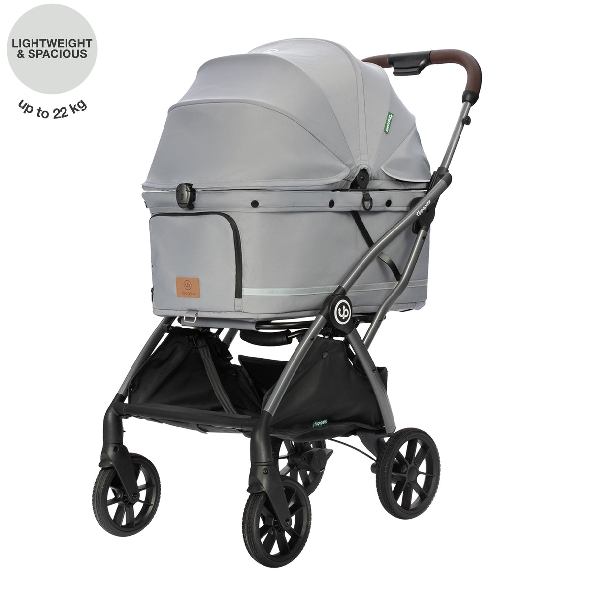 Hybrid Pet Stroller - Warm Gray