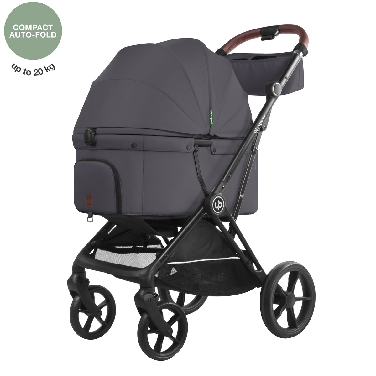 Nero Plus Pet Stroller - Black