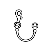 Leash attachment icon