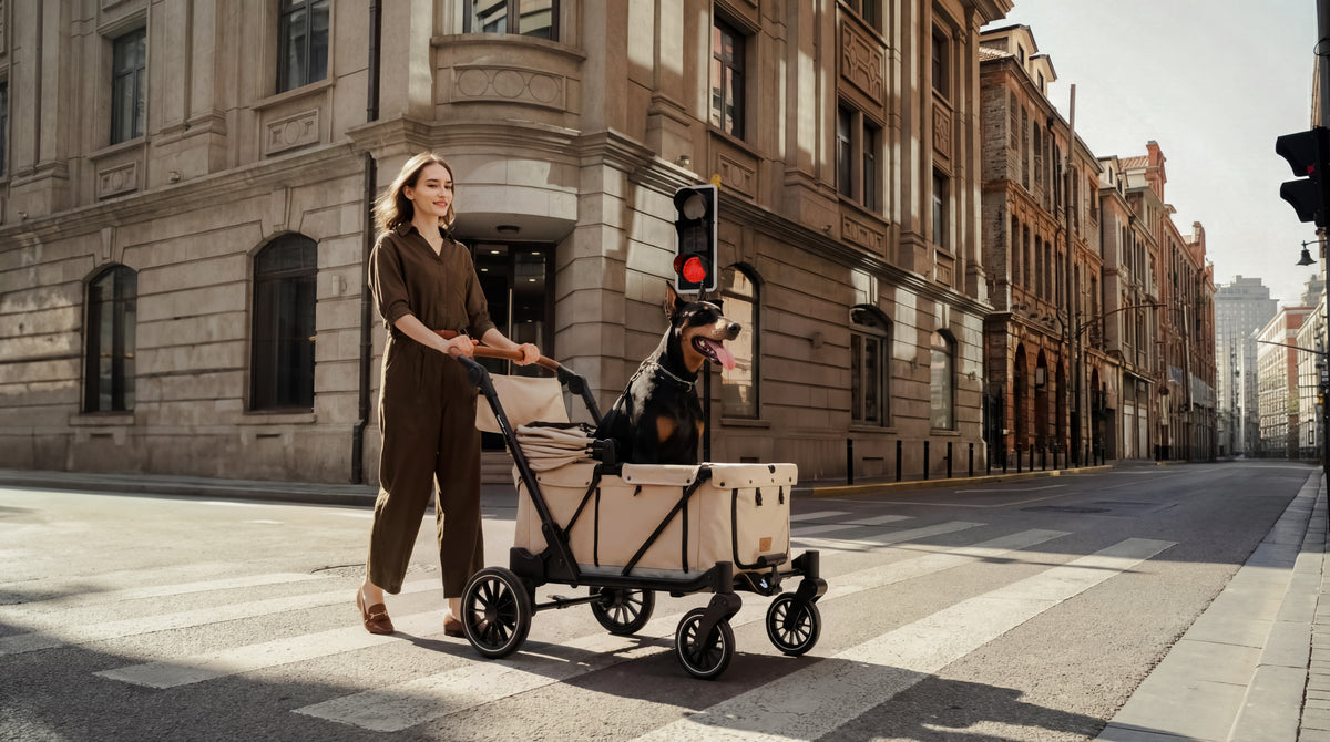 Camper Max Pet Stroller - Beige